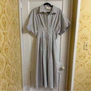 Anthropologie The Tobie Shirt Dress by Exquise